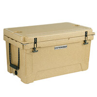 CaterGator CG65SPB Beige 65 Qt. Rotomolded Extreme Outdoor Cooler / Ice Chest