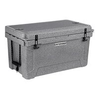 CaterGator CG65SPG Gray 65 Qt. Rotomolded Extreme Outdoor Cooler / Ice Chest