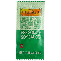 Lee Kum Kee 8 mL Less Sodium Soy Sauce Packet - 500/Case
