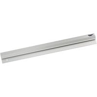 Vollrath 2518 18 inch x 2 inch Aluminum Wall Mounted Ticket Holder
