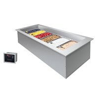 Hatco CWBX-S1 Standard One Pan Slim Drop-In Remote Refrigerated Cold Food Well - 120V