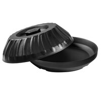 GET HCR-91-BK 9 7/8" Black Insulated Meal Delivery Base for 9" Plates - 12/Pack