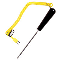 Cooper-Atkins 50143-24K 24 inch Type-K Heavy-Duty Needle Probe with 48 inch Coiled Cable