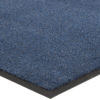 Lavex Janitorial Plush Blue Olefin Indoor Entrance Mat - 3/8" Thick
