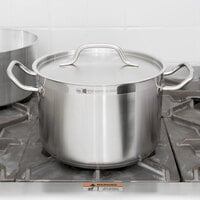 Vollrath / Lincoln 3902 Optio 6 3/4 Qt. Sauce Pot with Cover
