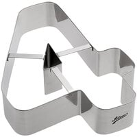 Ateco 6964 11 inch x 7 7/8 inch Stainless Steel Number 4 Cutter