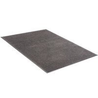 Lavex Plush 6' x 60' Charcoal Olefin Indoor Entrance Mat Roll - 3/8" Thick