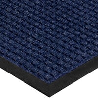 3' x 5' Chevron Rib Mat Slate Blue