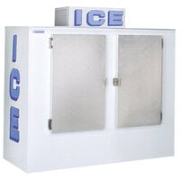 Polar Temp 670CW Cold Wall Outdoor Ice Merchandiser - 65 cu. ft.