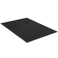 Lavex Janitorial Needle Rib 2' x 3' Pepper Indoor Entrance Mat - 3/8 inch Thick