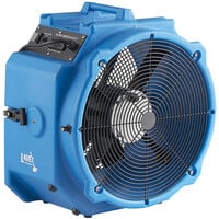 Lavex Janitorial 2-Speed Industrial Axial Fan with GFCI Power Outlets - 1/2 hp
