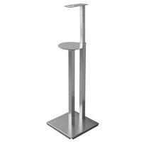 Advance Tabco SST-24 Aluminum 24" Tall Sanitizer Dispenser Stand