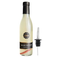 Belosa 375 mL Spicy Dirty Martini Juice with Stainless Steel Pourer