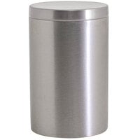 Front of the House RJR024BSS23 10 oz. Round Brushed Stainless Steel Jar with Lid - 12/Case