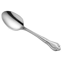 Acopa Blair 4 1/2 inch 18/8 Stainless Steel Extra Heavy Weight Demitasse Spoon - 12/Case