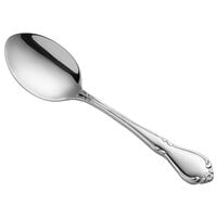 Acopa Blair 7 inch 18/8 Stainless Steel Extra Heavy Weight Dinner / Dessert Spoon - 12/Case