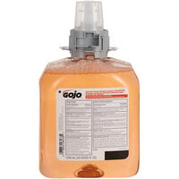 GOJO® 5162-04 FMX Luxury 1250 mL Fresh Fruit Foaming Antibacterial Hand Soap - 4/Case