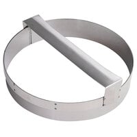 Gobel 845130 8 11/16 inch x 1 5/8 inch Stainless Steel Dough Cutting Ring