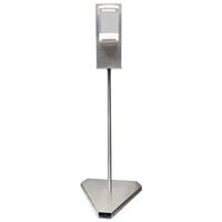 Antunes 7002181 Single Stainless Steel Hand Sanitizer Dispenser Stand