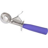 Carlisle 60300-40 #40 Purple Thumb Press Disher - 0.9 oz.