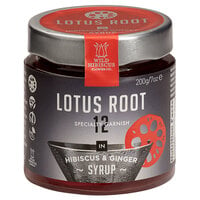 Wild Hibiscus 7 fl. oz. Lotus Root in Hibiscus and Ginger Syrup