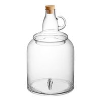 Acopa 4 Gallon Growler Glass Beverage Dispenser with Cork Lid