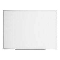 Dynamic by 360 Office Furniture 24" x 18" Wall-Mount Melamine Whiteboard with Aluminum Frame