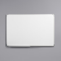 Dynamic by 360 Office Furniture 72 inch x 48 inch Wall-Mount Magnetic Whiteboard with Aluminum Frame