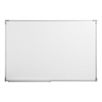 Dynamic by 360 Office Furniture 72 inch x 48 inch Wall-Mount Melamine Whiteboard with Aluminum Frame