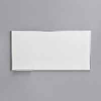 Dynamic by 360 Office Furniture 96 inch x 48 inch Wall-Mount Melamine Whiteboard with Aluminum Frame