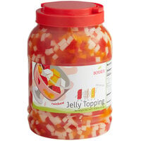 Bossen 8.38 lb. Assorted Rainbow Jelly Topping - 4/Case