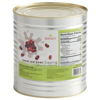 Bossen #10 Can Sweet Red Bean Topping - 6/Case