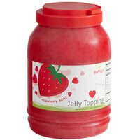 Bossen 8.38 lb. Strawberry Heart Shaped Jelly Topping