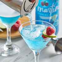Rose's 1 Liter Blue Raspberry Martini Cocktail Mix - 6/Case