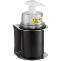 Steril-Sil CHS-1-PCBLACK-DCHP 30 oz. Black Refillable Hand Soap / Sanitizer Dispenser