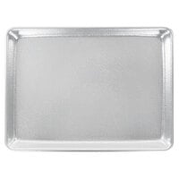 Chicago Metallic 40947 Textured Silver 9 1/2 inch x 13 inch Bakery Display Tray