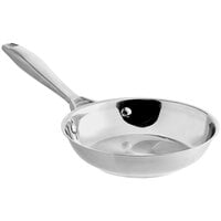 Vollrath 47750 Intrigue 7 13/16 inch Stainless Steel Fry Pan with Aluminum-Clad Bottom