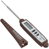 AvaTemp 2 3/4 inch HACCP Waterproof Digital Pocket Probe Thermometer (Brown / Cooked Meat)