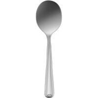 Delco by Oneida 2669SCSF Pacific 6 inch 18/0 Stainless Steel Heavy Weight Bouillon Spoon - 36/Case