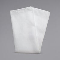 Snap Drape 54432020NH010 White Milan Birdseye Cloth Napkin, 20" x 20" - 12/Pack