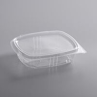 GENPAK Carryout Food Container Hinged 8 oz Deli - 5 3/8 L x 4 1/2 W x 1  1/2 H 200 Per Case