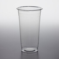 Choice 32 oz. Straight Wall Clear PET Plastic Cold Cup - 300/Case