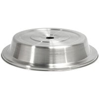 Front of the House DCV005BSS23 11 1/2 inch Brushed Stainless Steel Round Plate Cover - 12/Case