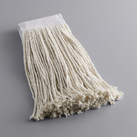 Lavex Janitorial 16 oz. #24 Cotton Cut End Mop Head with 5 inch Band