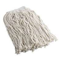 Choice 16 oz. #24 Natural Cotton Cut End Wet Mop Head with 1 inch Headband