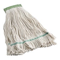 Lavex 24 oz. #32 Natural Cotton Looped End Wet Mop Head with 5" Headband