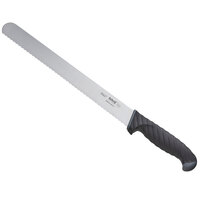Schraf 12 inch Serrated Slicing Knife with TPRgrip Handle
