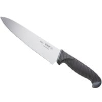 Schraf 8 inch Serrated Chef Knife with TPRgrip Handle