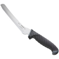 Schraf 7 inch Serrated Offset Bread Knife with TPRgrip Handle