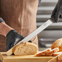 Schraf 14 inch Serrated Slicing Knife with TPRgrip Handle
